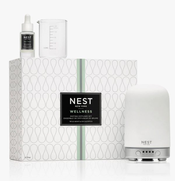 Nest New York - Wild Mint & Eucalyptus Misting Diffuser Set Cheap