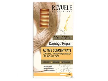 Revuele Active Hair Concentrate Collagen+ Damage Repair Hair Ampoules Online Hot Sale