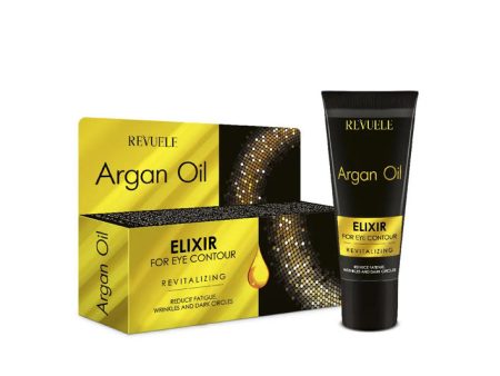 Revuele Argan Oil Eye Contour Elixir Revitalizing 25ml Hot on Sale