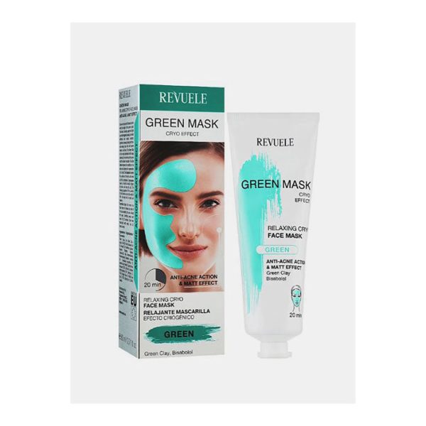 Revuele Anti-Acne Green Face Mask Cryo Effect Cheap